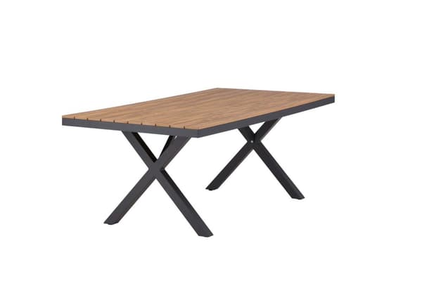 Garcia trädgårdsbord 100x200cm svart.