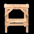 Miniatyrbild 3 av 4: Krukbord för barn - Furu - L 48 x D 32,2 x H 60,8 cm - Huvudfärg: Beige