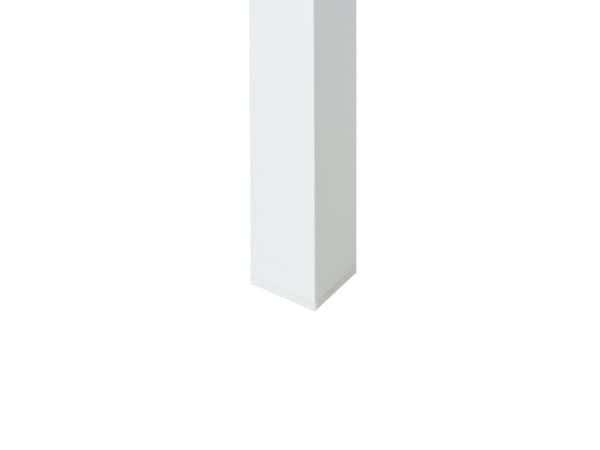 Puutarhapöytä jatkettava valkoinen alumiini 180/240 x 90 cm sisälle ulos moderni tyyli