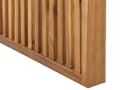 Pikkukuva 7 / 8: Puutarhapöytä vaalea akasiapuu 180 x 90 x 75 cm kuuden hengen moderni rustiikkinen tyyli