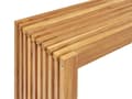 Miniatyrbilde 8 av 9: Spisebord Massivt Tre Lys Akasie 150 x 35 cm 4 Seter Rektangulært Innendørs Utendørs Rustikk