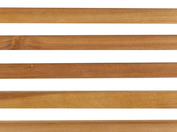 Have-spisebord i lyst akacietræ 180 x 90 cm 6-personers moderne rustikt udendørs