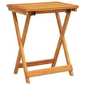 Miniatyrbilde 5 av 10: vidaXL Sammenleggbart hagebord 50x36x60 cm heltre akasie