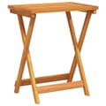 Miniatyrbilde 1 av 10: vidaXL Sammenleggbart hagebord 50x36x60 cm heltre akasie