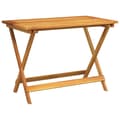 Miniatyrbilde 5 av 10: vidaXL Sammenleggbart hagebord 90x52,5x65 cm heltre akasie