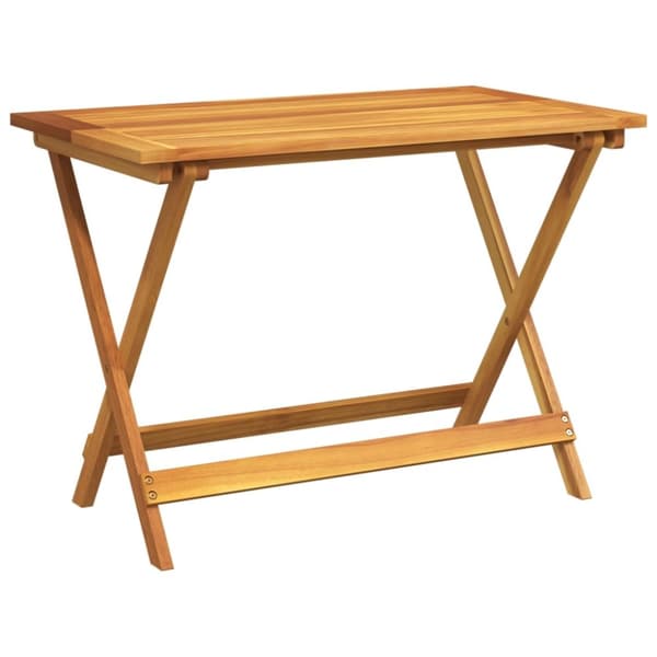 vidaXL foldbart havebord 90x52,5x65 cm massivt akacietræ