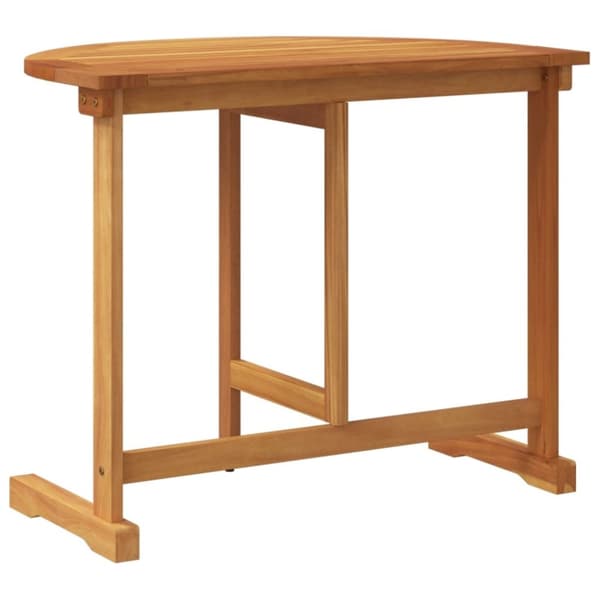 vidaXL Sammenleggbart balkongbord 90x60x72 cm heltre akasie