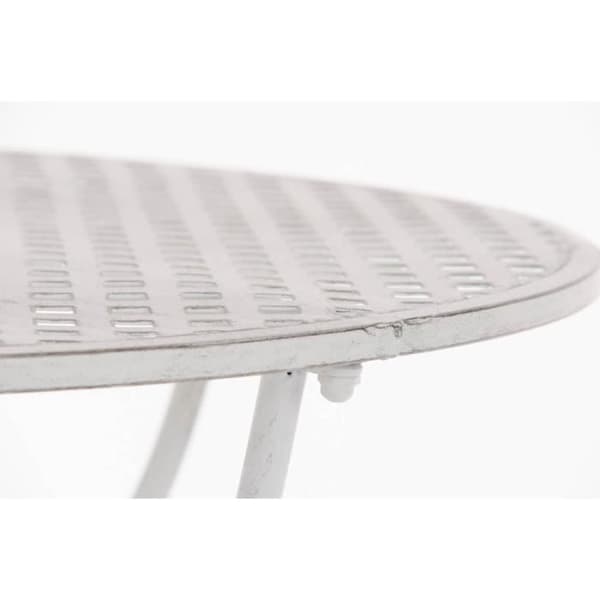 Trädgårdsbord - CLP - AMANDA - Ø 70 cm - 6 färger - Smide - Utomhus