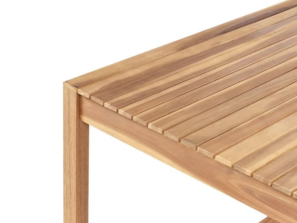 Spisebord Hage Sertifisert Akasietre 180 x 90 cm Rektangulær topp Rustikk stil