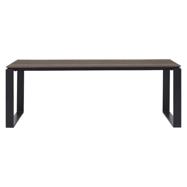 Martinus hagebord 100x210cm svart,brun.
