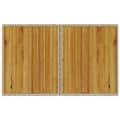 Miniatyrbillede 8 af 11: vidaXL havebord med træplade 110x68x70 cm polyrattan beige