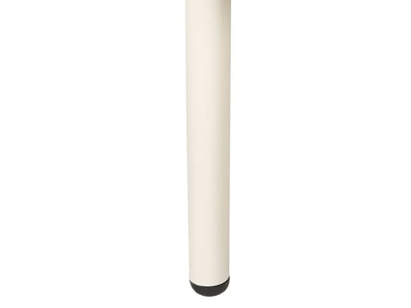 Sofabord Lys Træplast 74 x 74 cm Udendørs Bord til Terrasse Have Indretning Nonwood Havemøbler Vedligeholdelsesfri
