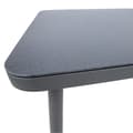 Pikkukuva 3 / 4: Puutarhapöytä ANDROS 90x90xK75cm, Alurunko, Pöytälevy lasia, Tummanharmaa