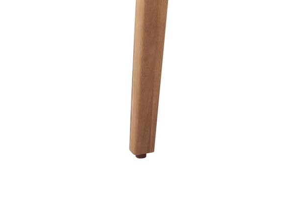 Puutarhapöytä vaalea sertifioitu akaasia puu 180 x 90 x 77 cm kuudelle hengelle ovaali rustiikkinen tyyli
