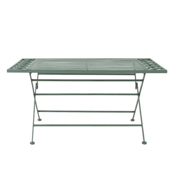 Sohvapöytä MINT 100x50xH49cm, takorautarunko, vihreä