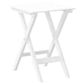 Miniatyrbilde 3 av 10: vidaXL Sammenleggbart sidebord hvit heltre poppeltre