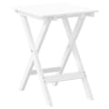 Miniatyrbilde 7 av 10: vidaXL Sammenleggbart sidebord hvit heltre poppeltre
