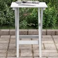 Miniatyrbilde 2 av 10: vidaXL Sammenleggbart sidebord hvit heltre poppeltre