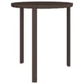 Miniatyrbillede 6 af 8: vidaXL sideborde 3 stk. til haven polyrattan brun