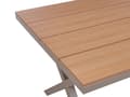 Miniatyrbild 9 av 11: Trädgårdsmatbord Taupe Aluminiumram 4-6 Sittplatser Väderbeständigt Utomhus Uteplats