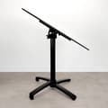 Miniatyrbild 2 av 4: Hopfällbart terrassbord i Compact HPL marmorerad dekor 70 x 70