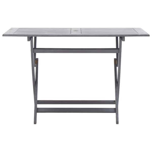 Hopfällbart trädgårdsbord 120x70x75 cm massivt akaciaträ