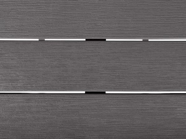 Havebord Mørkegrå lyst træ 140 x 70 cm Cementbordplade Ben i akacietræ Klassisk design Spisebord Havemøbler