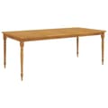 Miniatyrbild 2 av 2: Bataviabord 200x100x75 cm massiv teak