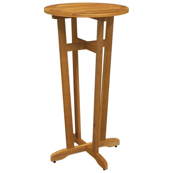 Ståbord för utomhusbruk Ø60x105 cm massivt akaciaträ