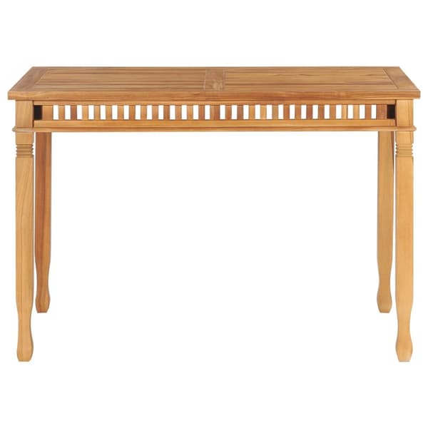 Trädgårdsbord 110x65x80 cm massiv teak