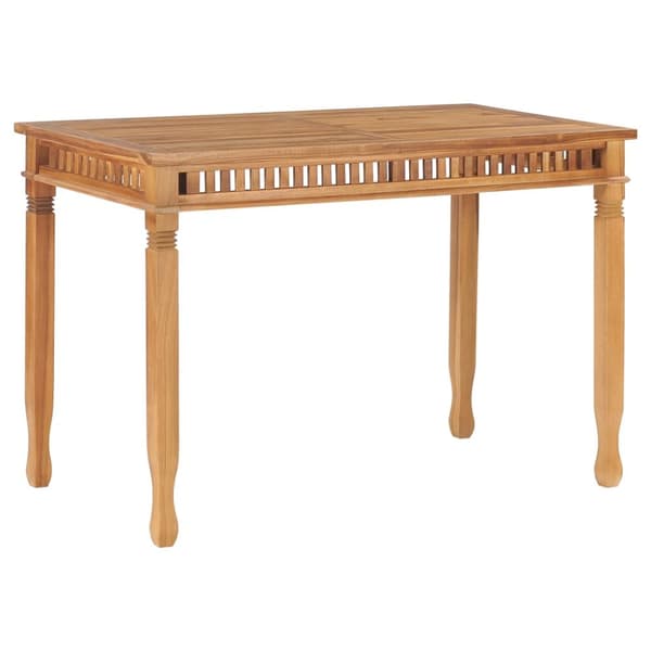 Trädgårdsbord 110x65x80 cm massiv teak