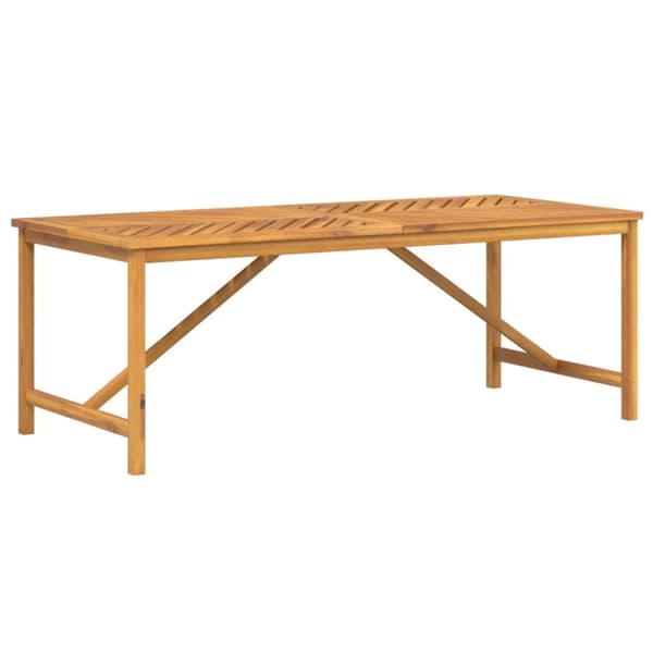 Trädgårdsbord 200x90x74 cm massivt akaciaträ