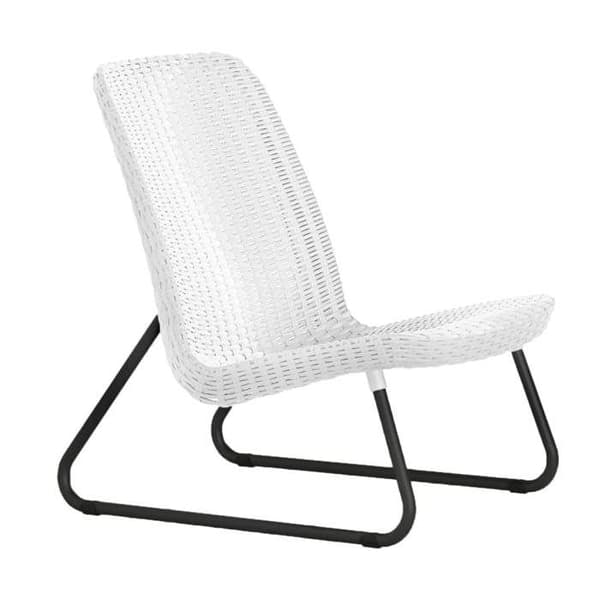 Keter Trädgårdsmöbler 3 st Rio White 218155 405985