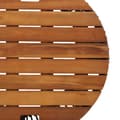 Miniatyrbild 9 av 11: Sidobord 2 delar med träskiva svart konstrotting