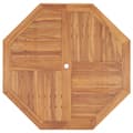 Miniatyrbild 4 av 7: Trädgårdsbord 110x110x75 cm massiv teak
