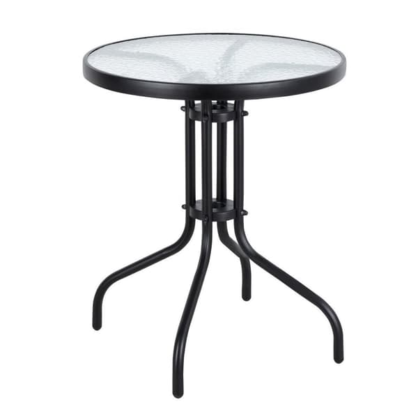 ModernHome Kompakti Lasiparveketabletti - Tyylikäs, Säänkestävä, Helppo Puhdistaa - 60cm