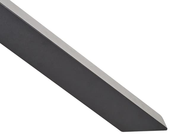 Hagespisebord Svarte Aluminiumsben Transparent Glassplate Rund ø 120 cm Utendørs Moderne