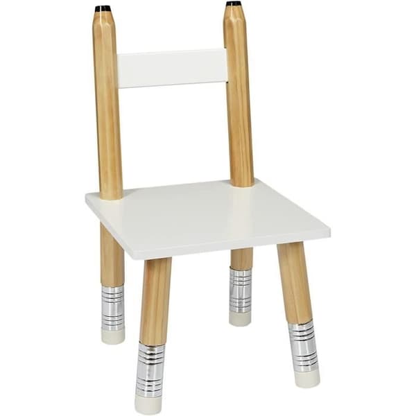 Ensemble bord och stolar - Heminredning - HD6740 - Vit - Fuchsia - 55x42x55 cm