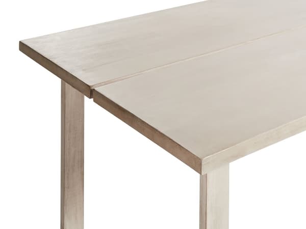 Utendørs spisebord Lyst akasietre 230 x 100 cm 6 personer Rektangulær form Rustikk stil Hagebord