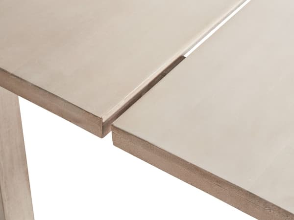 Utendørs spisebord Lyst akasietre 230 x 100 cm 6 personer Rektangulær form Rustikk stil Hagebord