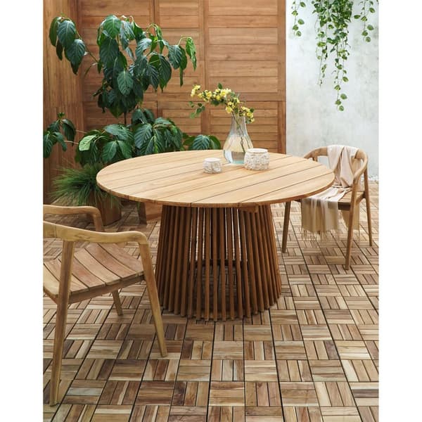 Lorca hagebord Ø120 cm natur.