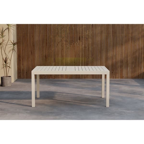 Capo hagebord med uttrekk 160/240 cm beige.