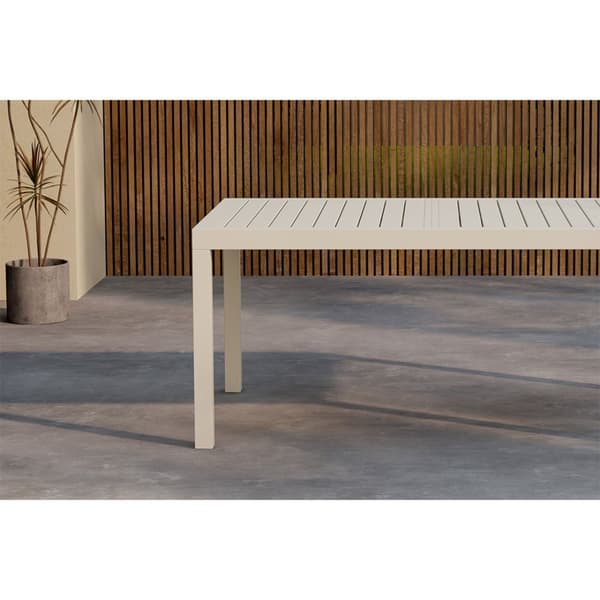 Capo hagebord med uttrekk 160/240 cm beige.