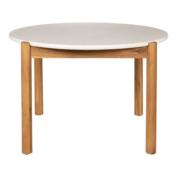Terracina hagebord Ø120 cm natur, hvit.