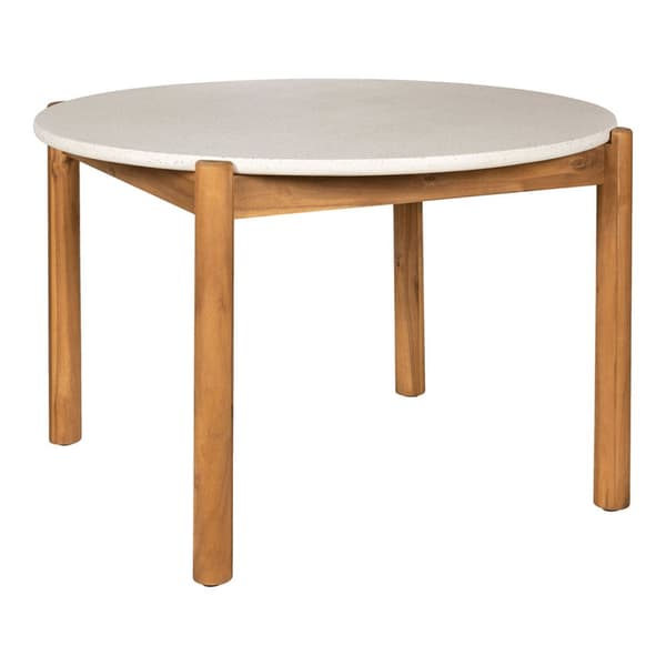 Terracina hagebord Ø120 cm natur, hvit.