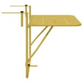 Miniatyrbillede 8 af 11: vidaXL Altan Bord Guld Metal Medium Justerbare Armlæn