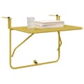 Miniatyrbillede 1 af 11: vidaXL Altan Bord Guld Metal Medium Justerbare Armlæn