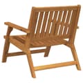 Miniatyrbilde 6 av 11: vidaXL Hagemøbler 2 stk 76x67x73.5 cm Massivt Akasietre