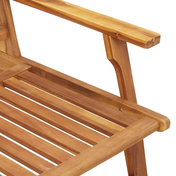 vidaXL Hagemøbler 2 stk 76x67x73.5 cm Massivt Akasietre