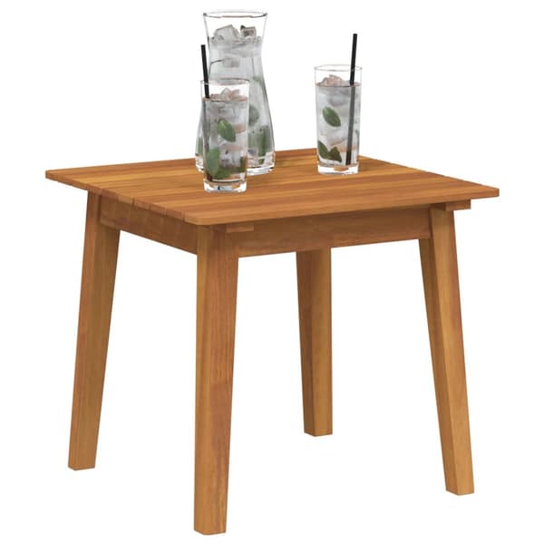 vidaXL Sidebord 45x45x40 cm Massivt Akasietre